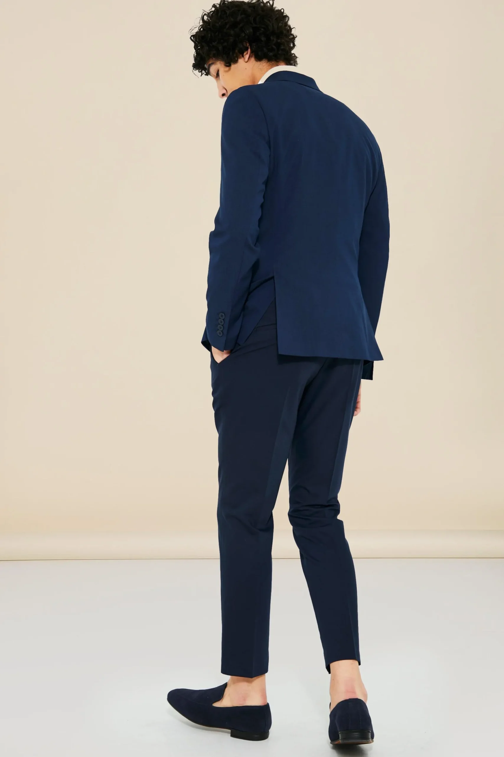 Skinny Double Breasted Suit Jacket | BoohooMAN UK