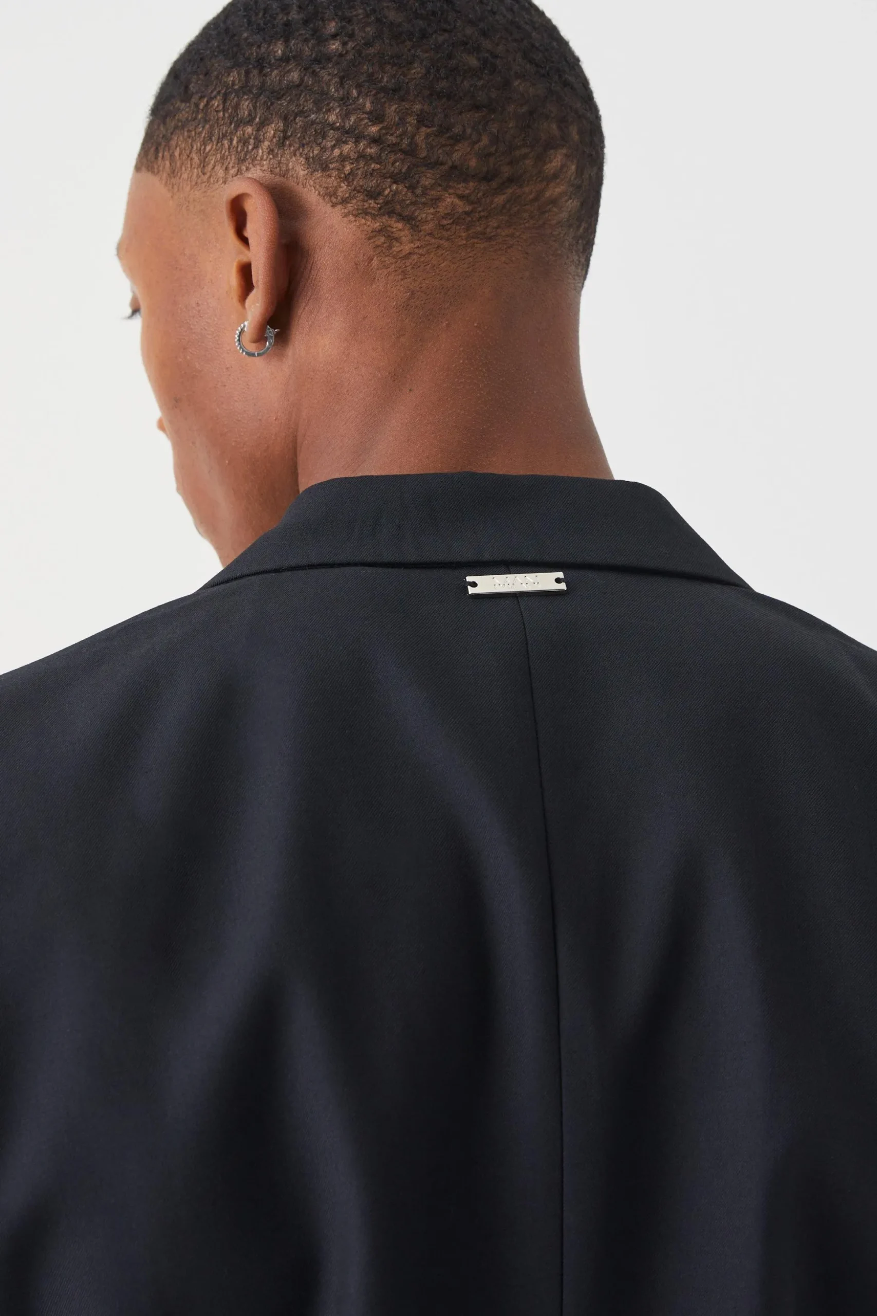 Skinny Fit Blazer With Zip Cuff | BoohooMAN UK