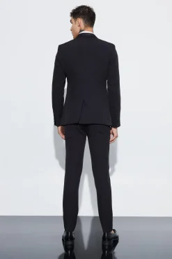 Skinny Fit Classic Tuxedo | BoohooMAN UK