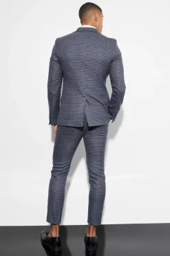 Skinny Fit Single Breasted Three Piece Suit | BoohooMAN UK