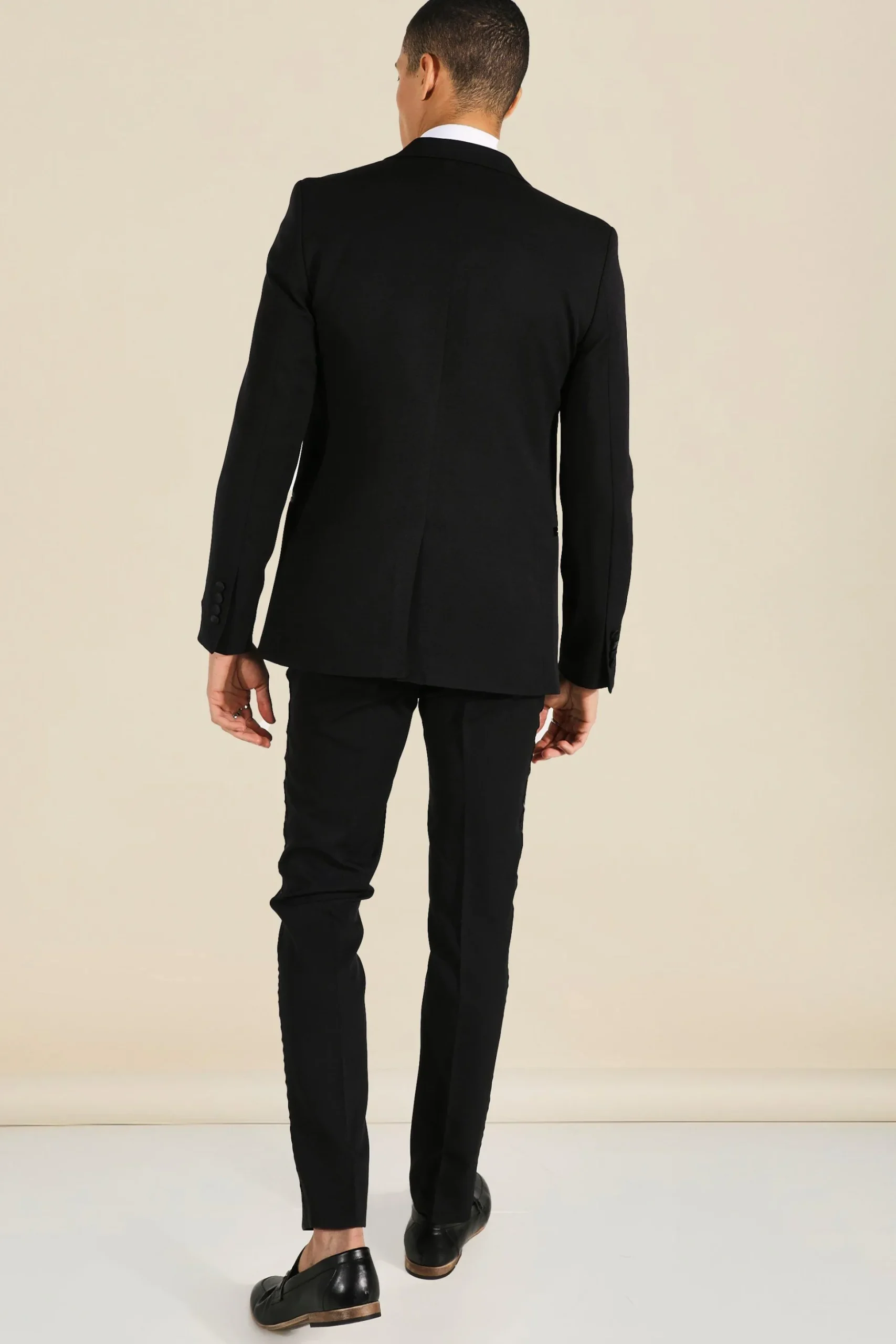 Skinny Tuxedo Single Breasted Suit Jacket | BoohooMAN UK