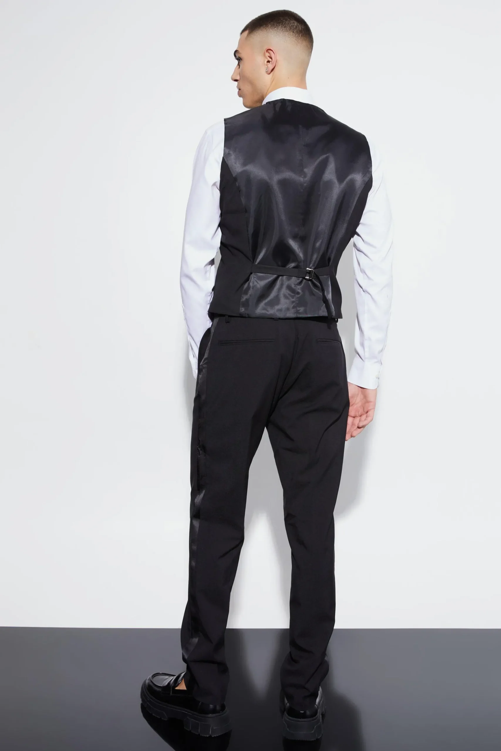 Skinny Waistcoat | BoohooMAN UK