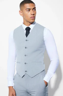Skinny Waistcoat | BoohooMAN UK