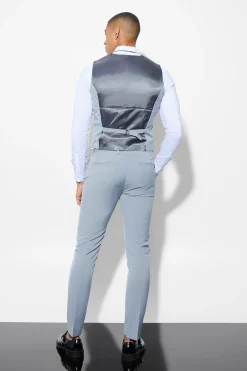 Skinny Waistcoat | BoohooMAN UK