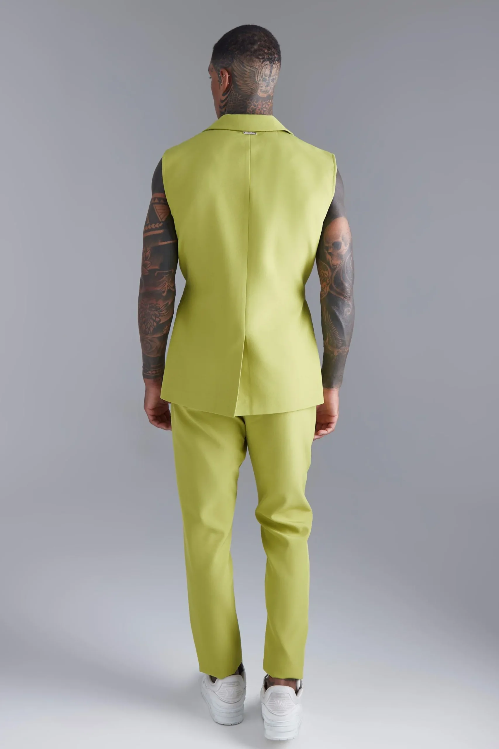 Skinny Zip Suit Trouser | BoohooMAN UK