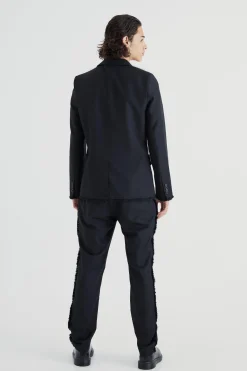Slim Fit Distressed Suit | BoohooMAN UK