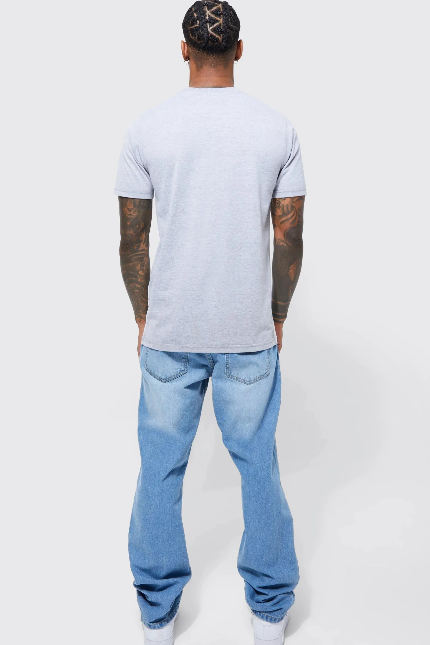 Slim Fit Man Colour Block T-shirt | BoohooMAN UK