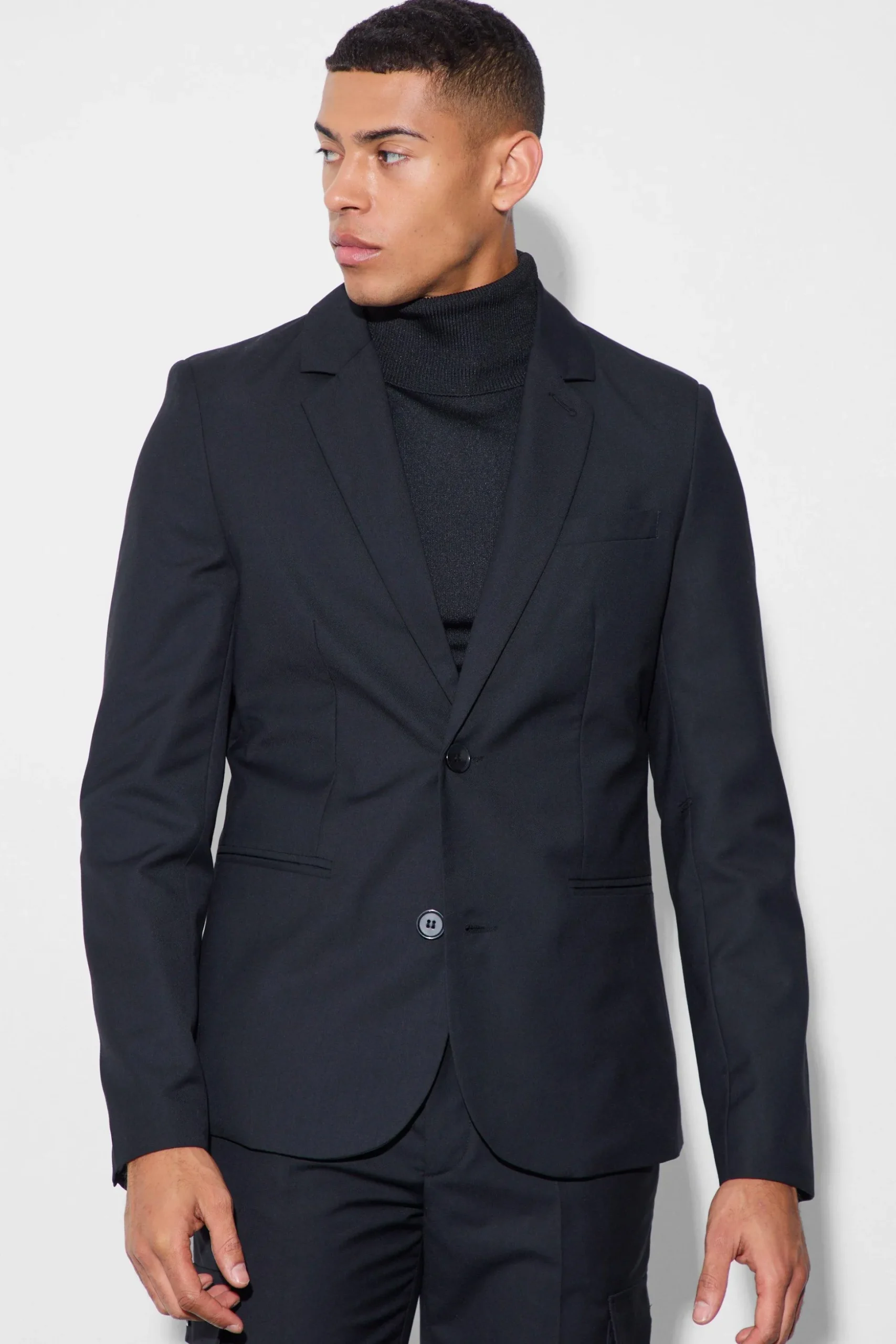 Slim Fit Suit Jacket | BoohooMAN UK