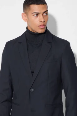 Slim Fit Suit Jacket | BoohooMAN UK