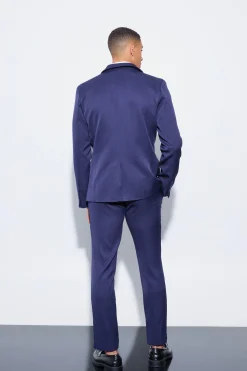 Slim Fixed Waist Tailored Trouser | BoohooMAN UK