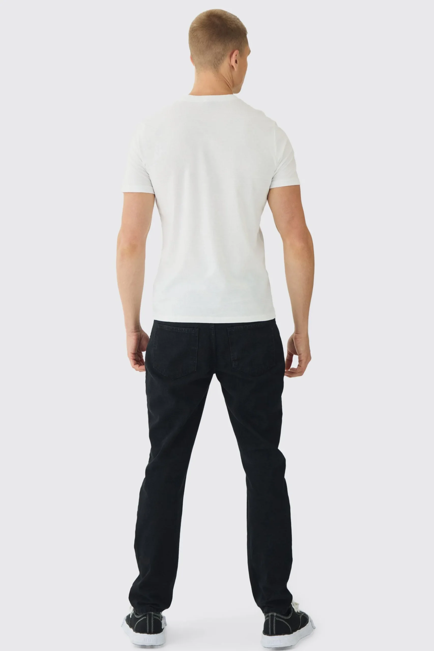 Slim Homme Les Sport Printed T-Shirt | BoohooMAN UK