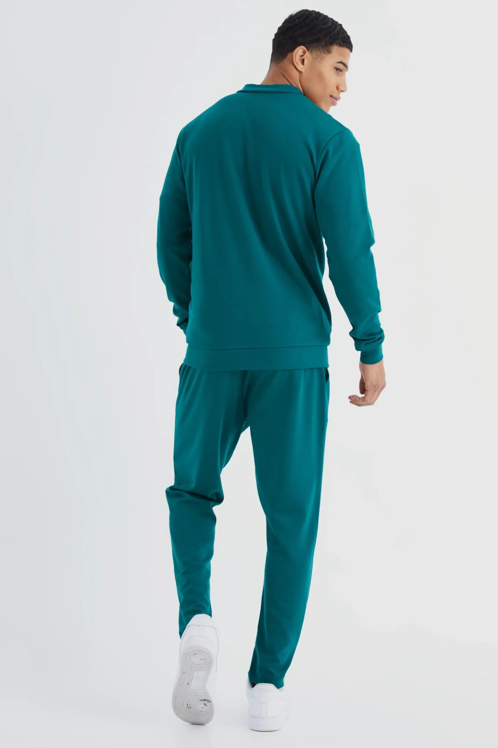 Slim Interlock Bomber Jacket | BoohooMAN UK