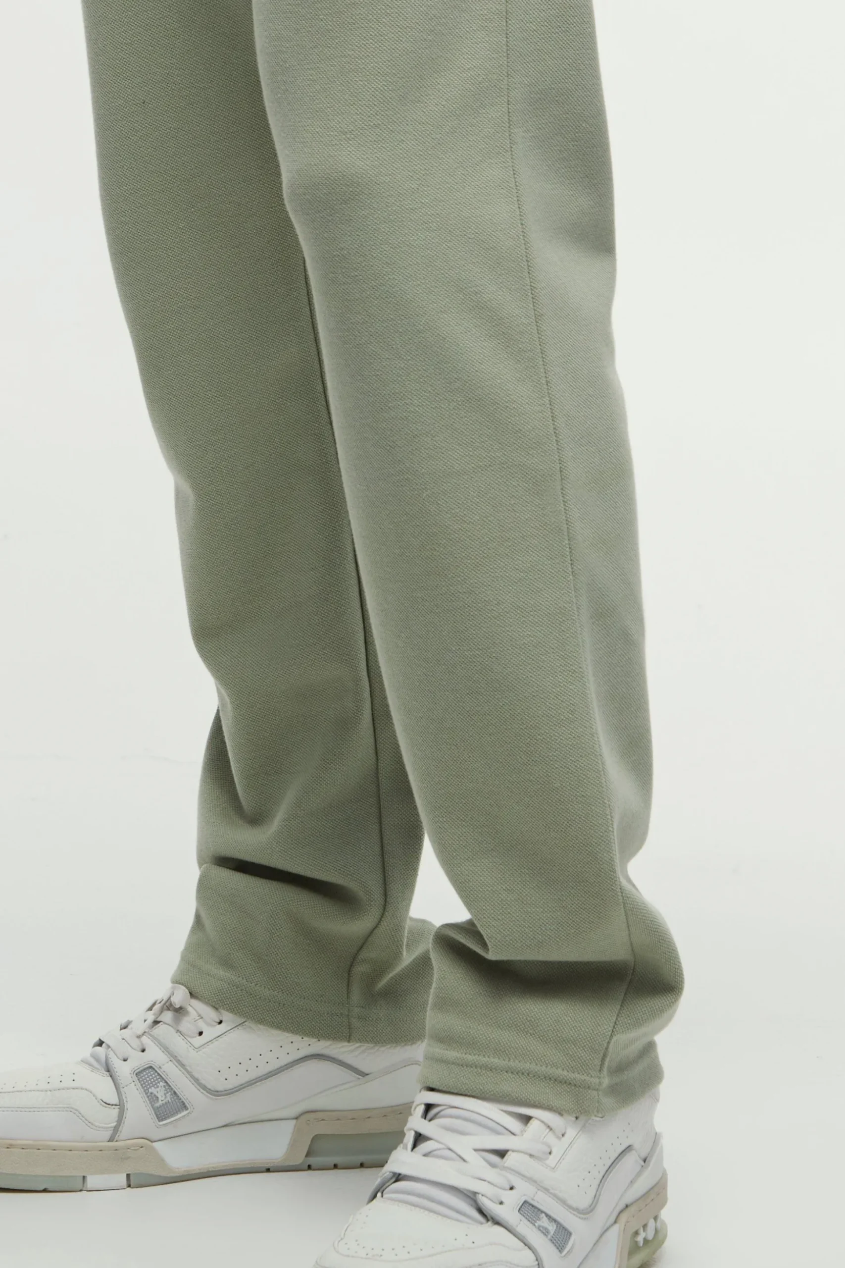 Slim Pique Jogger | BoohooMAN UK