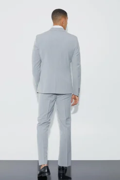 Slim Single Breasted Suit Jacket | BoohooMAN UK