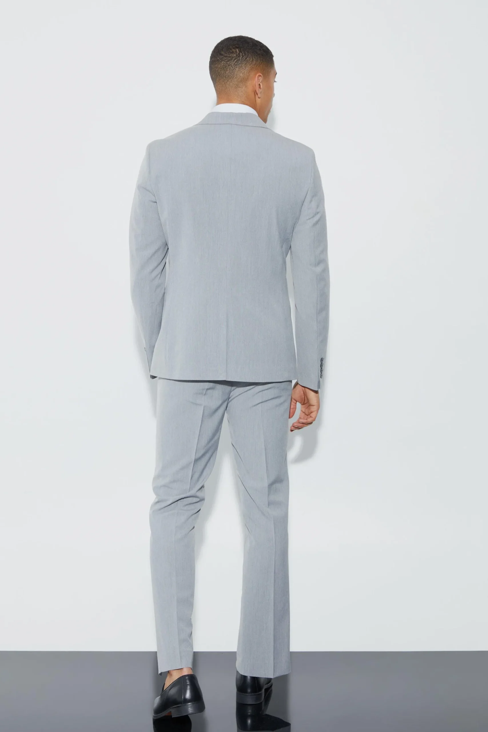 Slim Single Breasted Suit Jacket | BoohooMAN UK