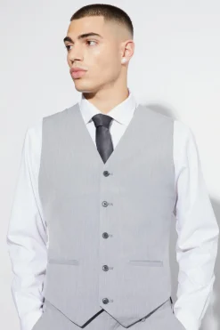 Slim Three Piece Suit | BoohooMAN UK