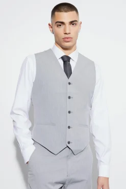 Slim Waistcoat | BoohooMAN UK