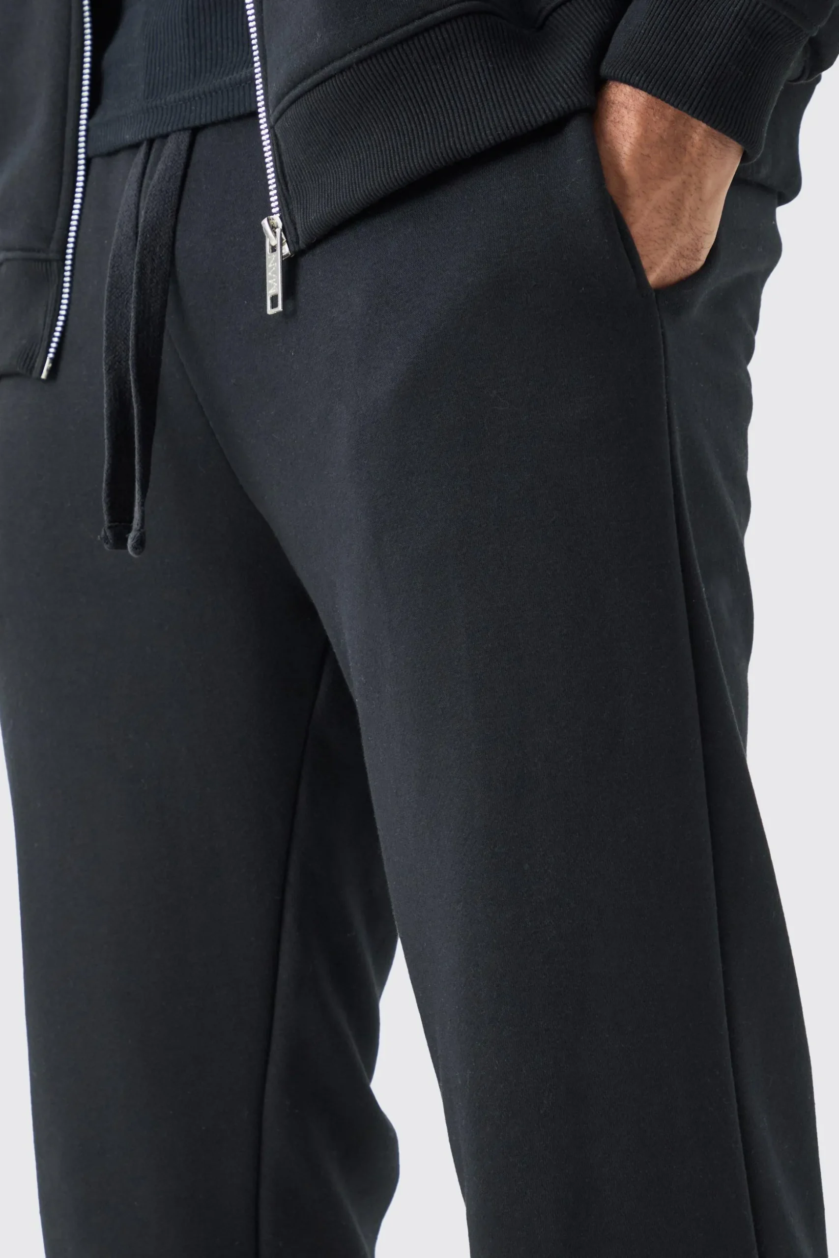Split Hem Jogger | BoohooMAN UK