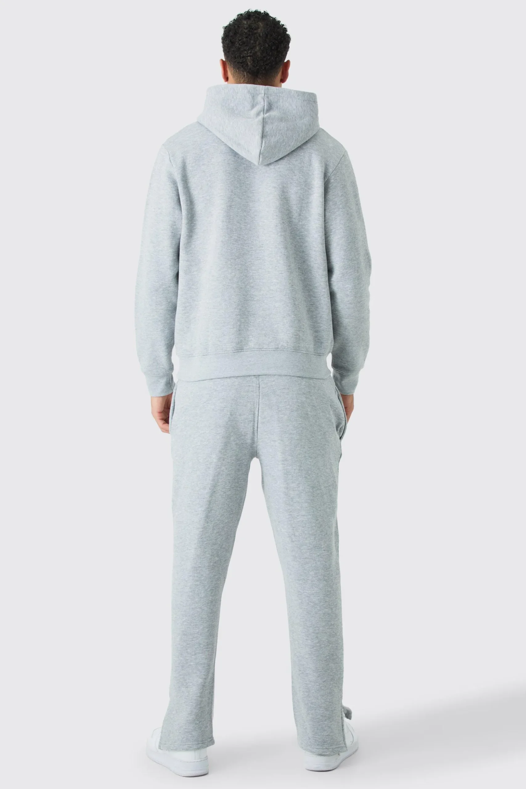 Split Hem Jogger | BoohooMAN UK