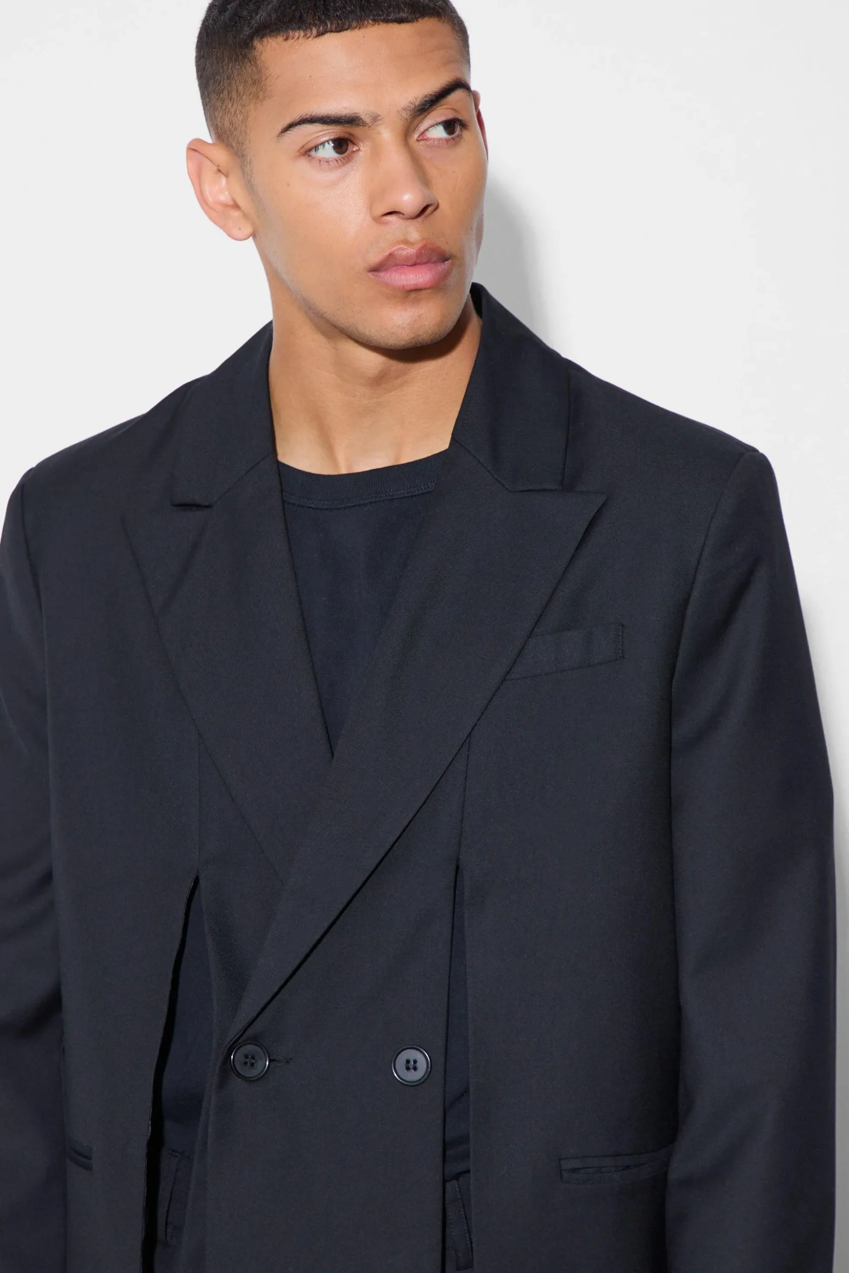 Split Hem Oversized Suit Jacket | BoohooMAN UK