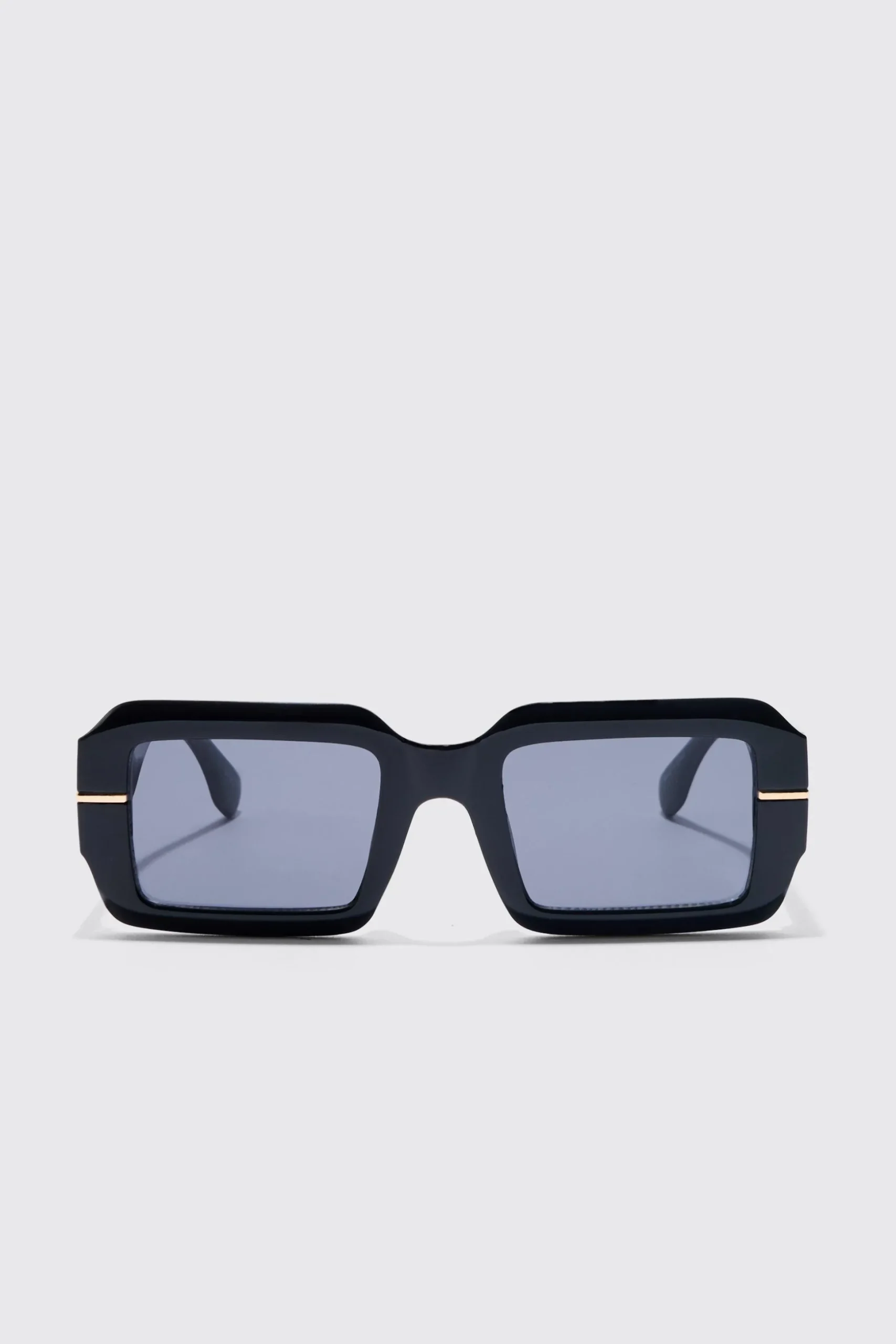 Square Plastic Sunglasses | BoohooMAN UK