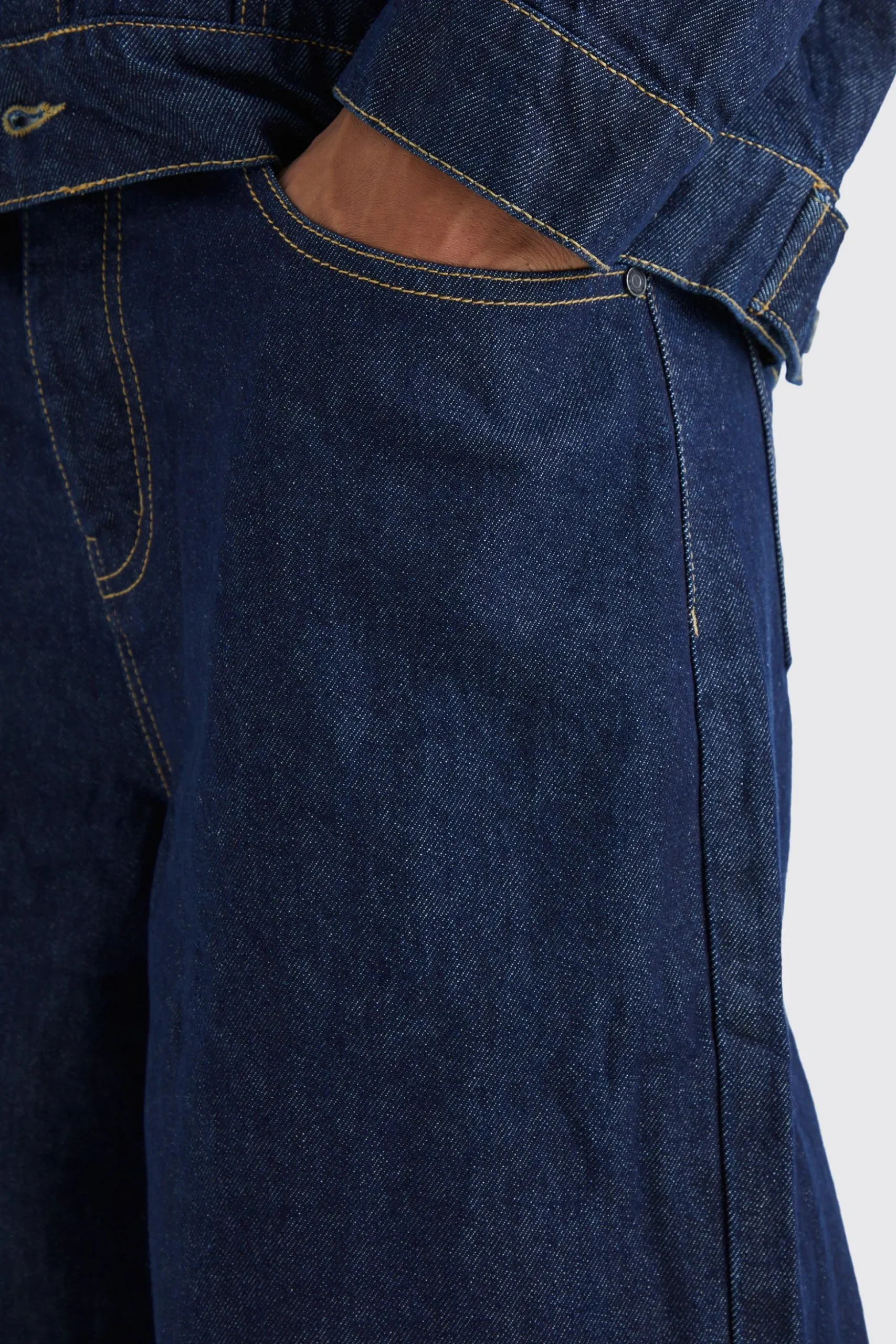 Super Baggy Rigid Jeans | BoohooMAN UK