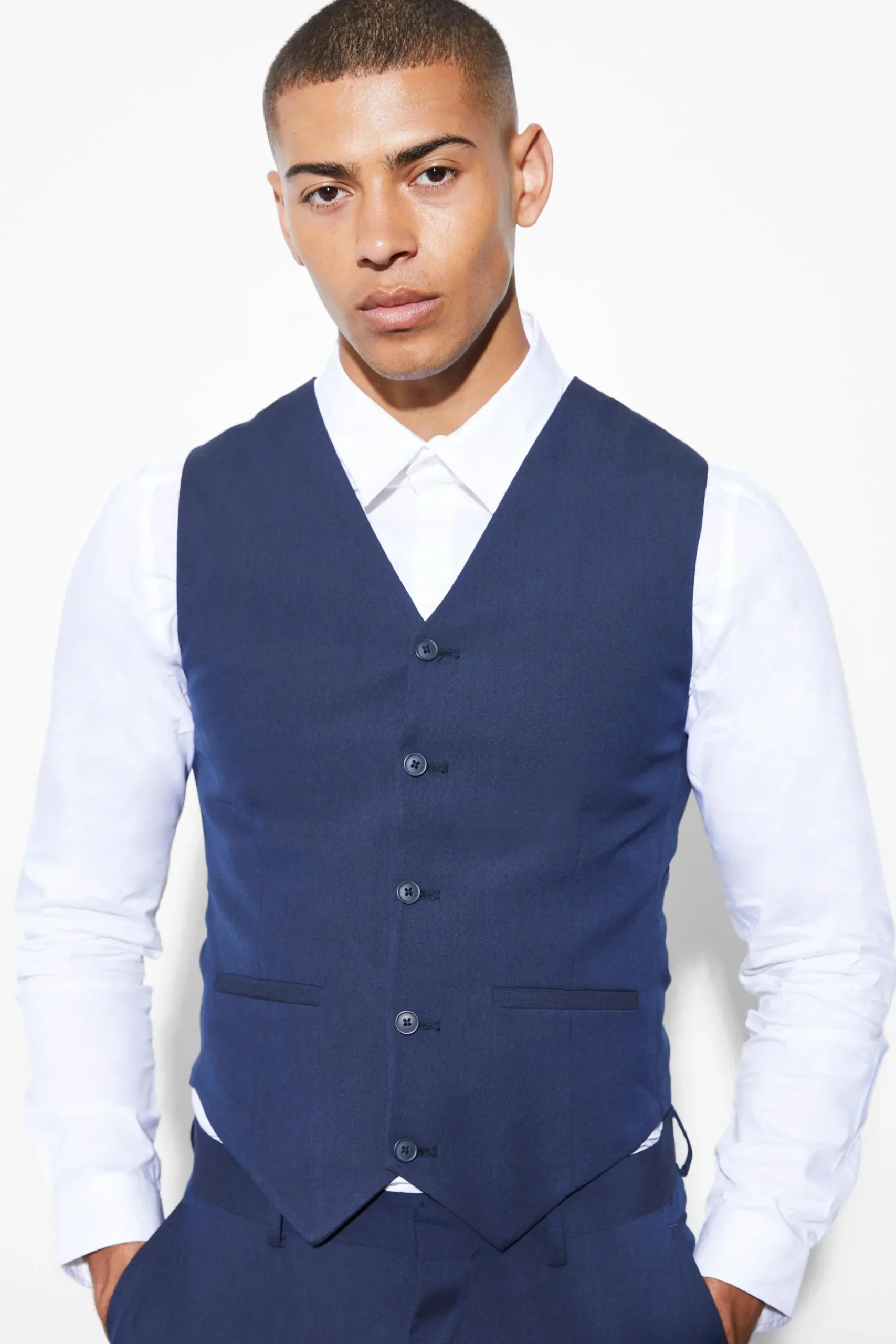 Super Skinny Waistcoat | BoohooMAN UK