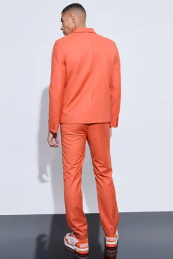 Tailored Overlay Detail Straight Leg Trousers | BoohooMAN UK