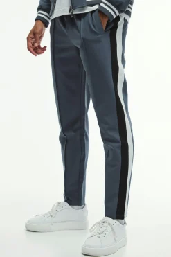 Tailored Varsity Trouser | BoohooMAN UK