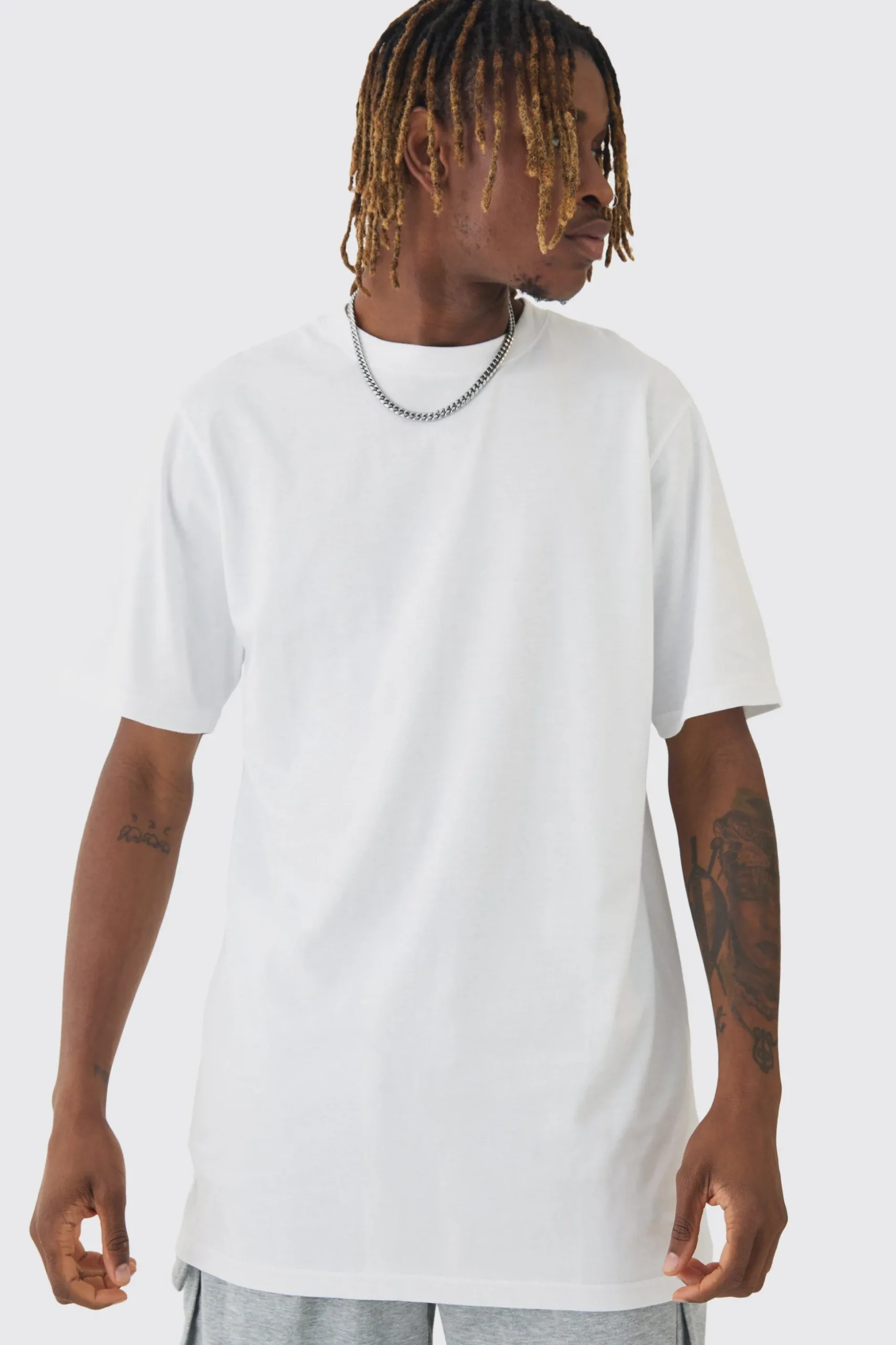 Tall 2 Pack Basic T-shirt | BoohooMAN UK