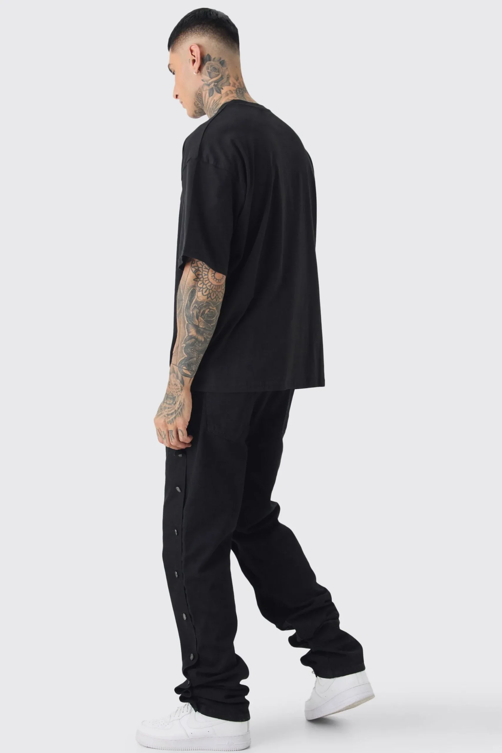 Tall 2 Pack Oversized T-shirt | BoohooMAN UK