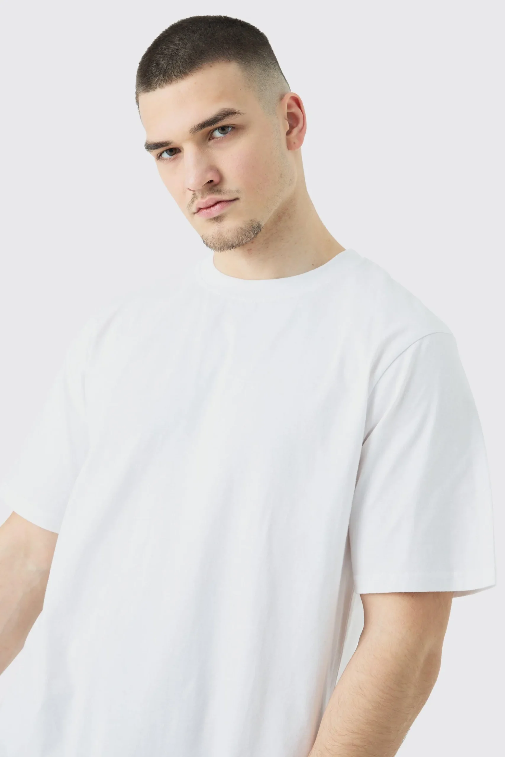 Tall Basic Crew Neck T-shirt | BoohooMAN UK