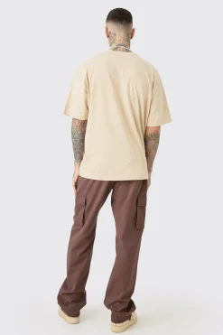 Tall Dobermann Printed Graphic Oversized T-shirt | BoohooMAN UK