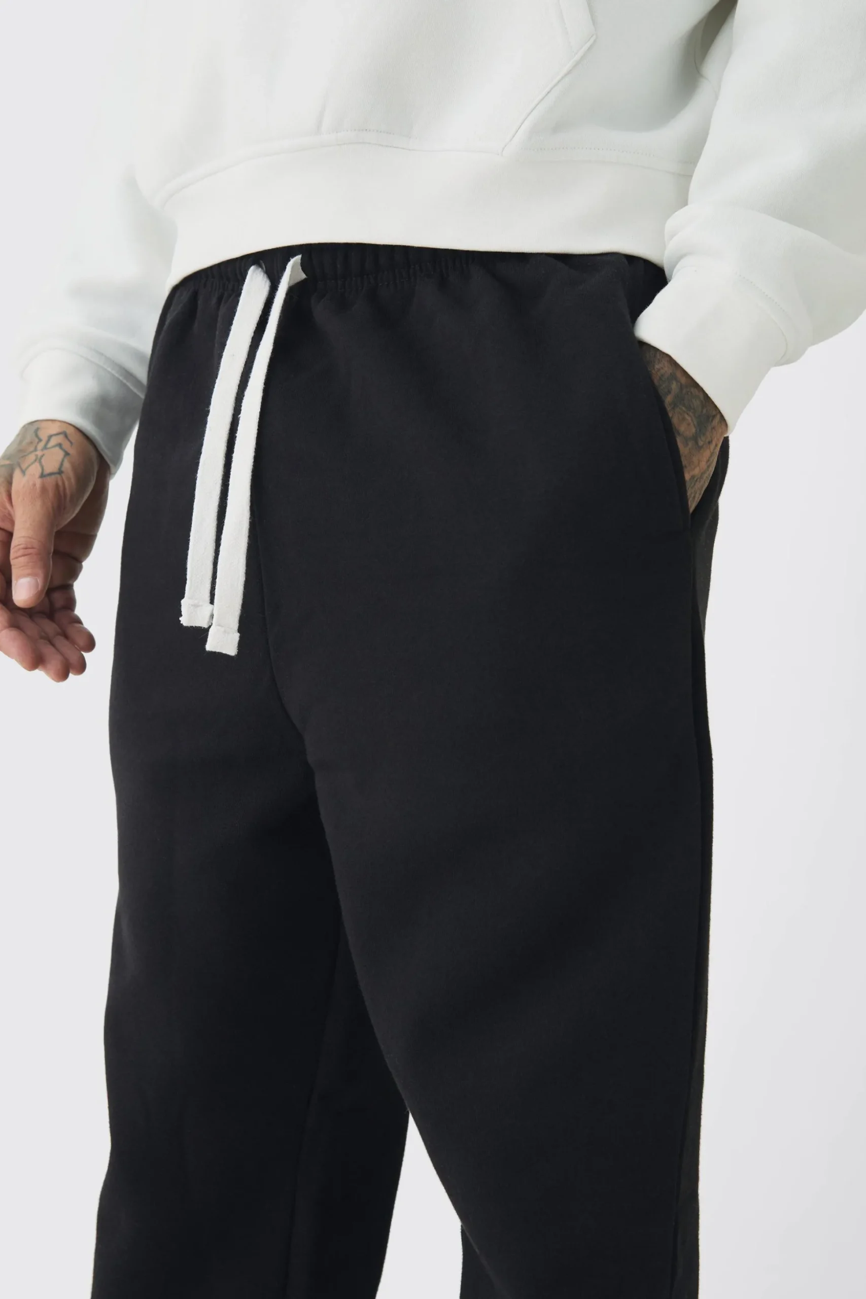 Tall Oversized Drop Crotch Jogger | BoohooMAN UK