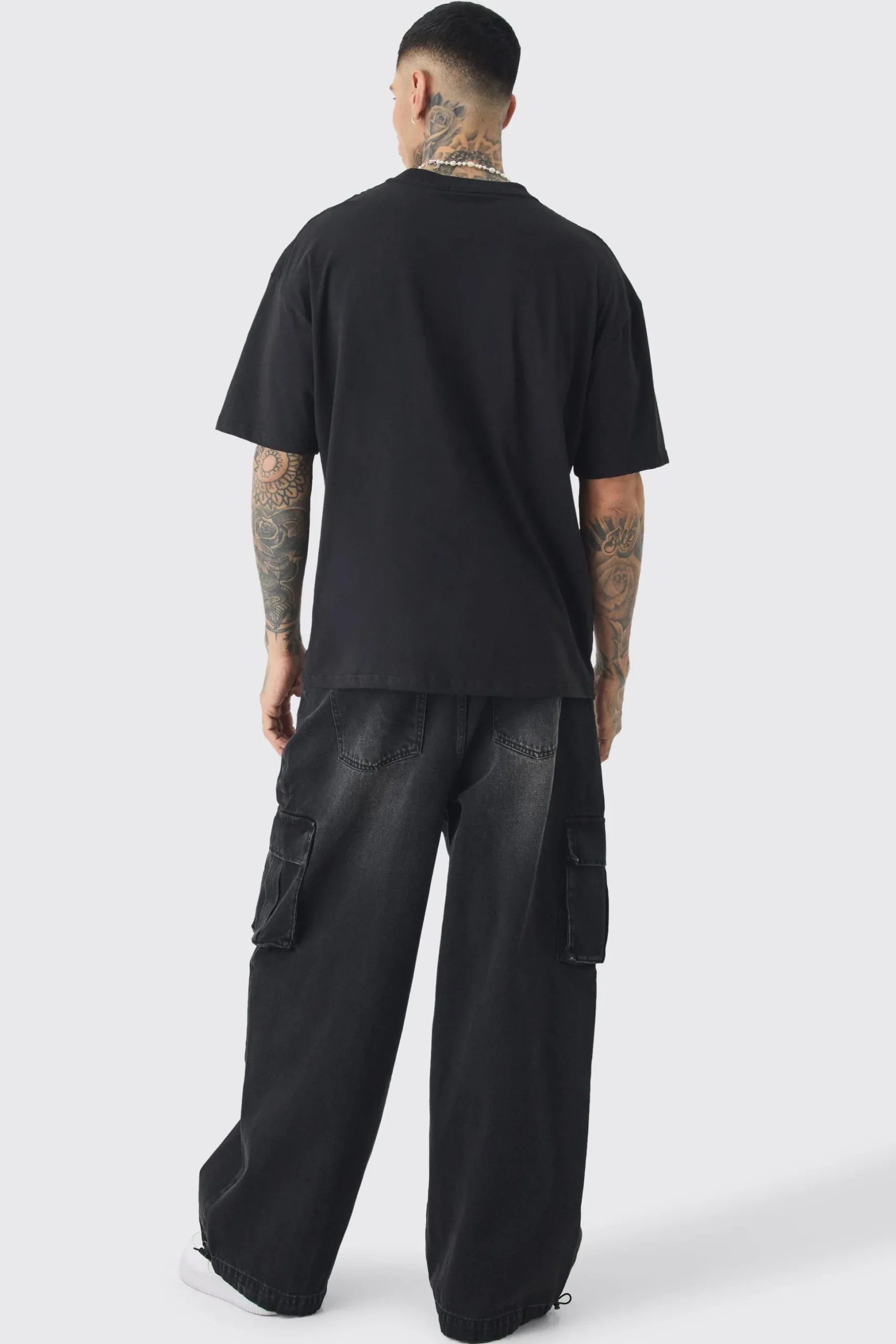 Tall Oversized New York Varsity Print T-shirt | BoohooMAN UK