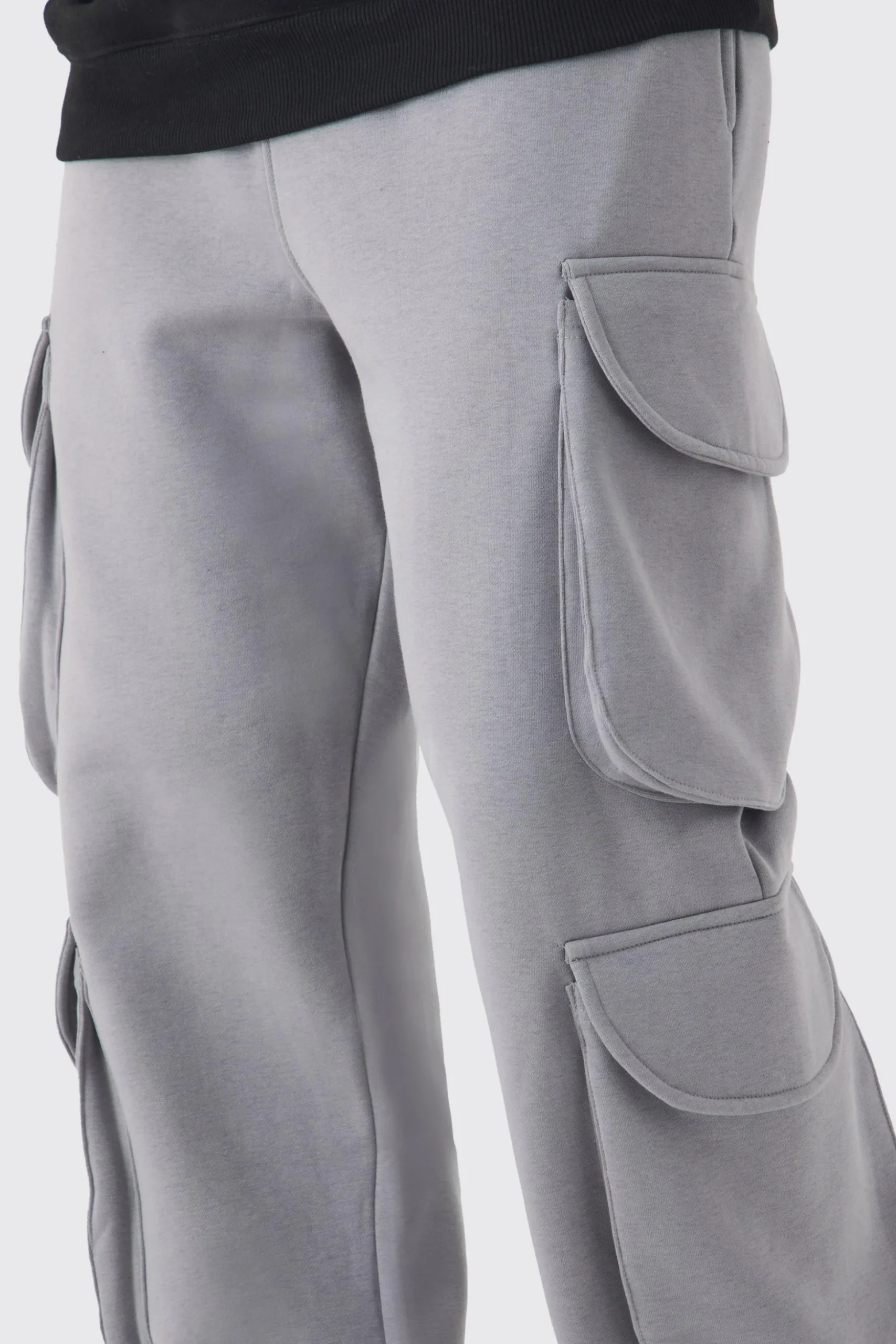 Tall Relaxed Cargo Pocket Jogger | BoohooMAN UK