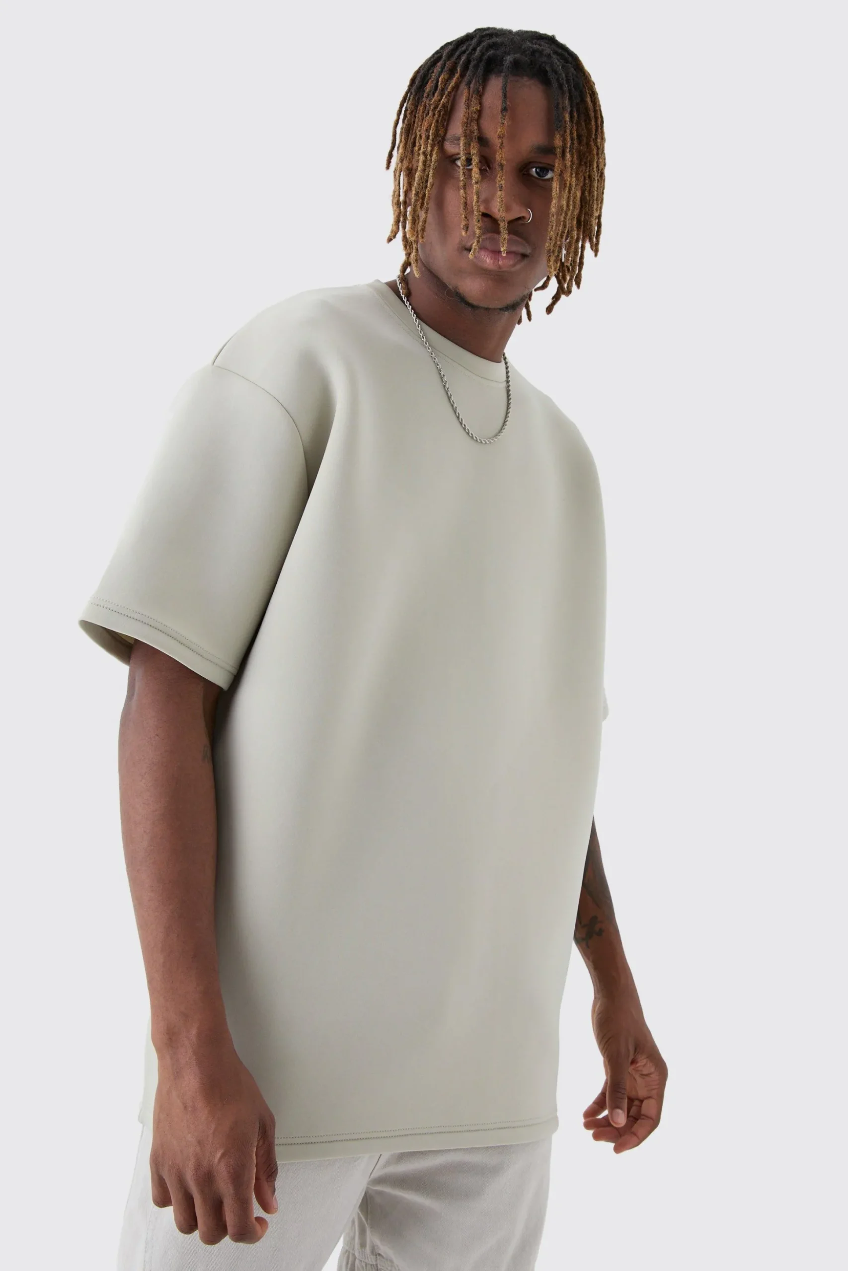 Tall Scuba Oversized T-shirt | BoohooMAN UK