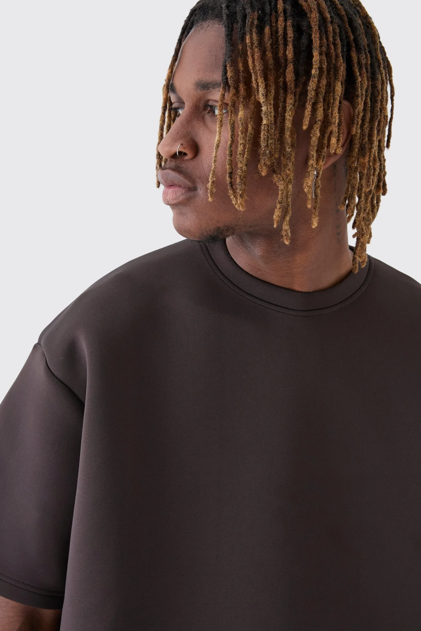 Tall Scuba Oversized T-shirt | BoohooMAN UK