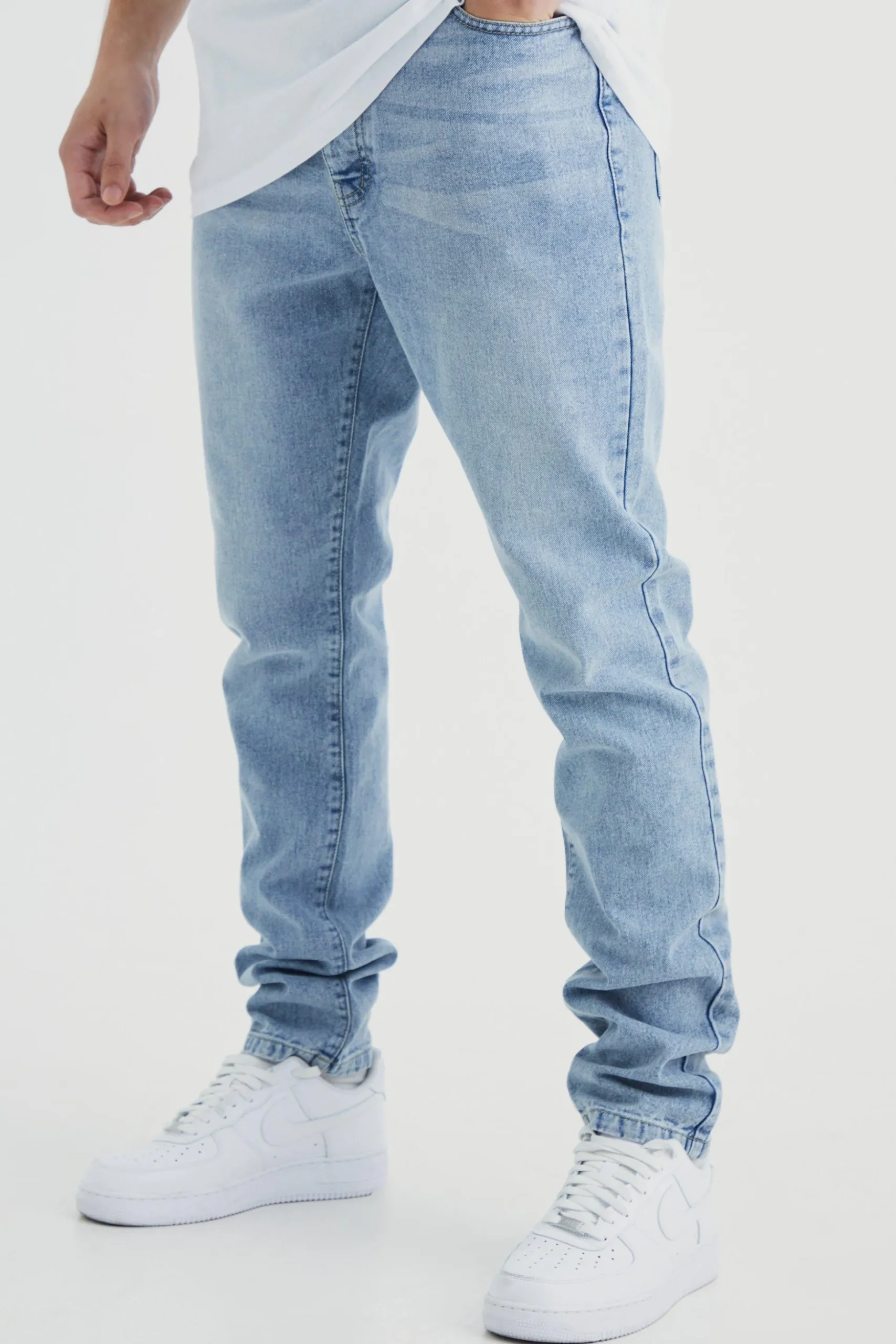 Tall Slim Rigid Jean | BoohooMAN UK