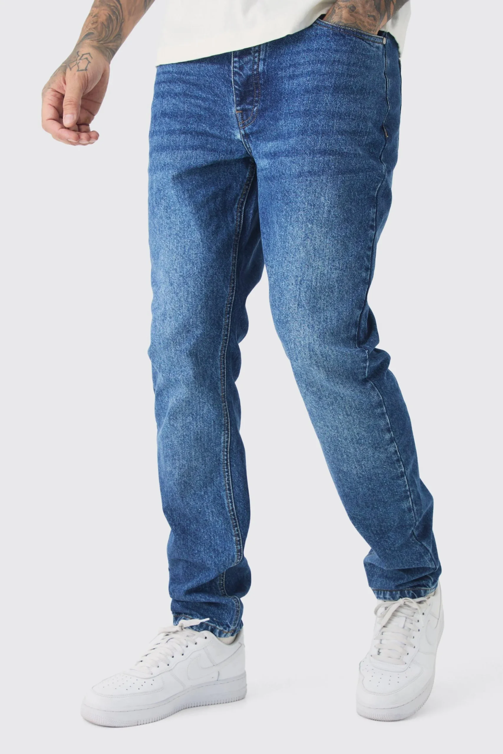 Tall Slim Rigid Jean | BoohooMAN UK