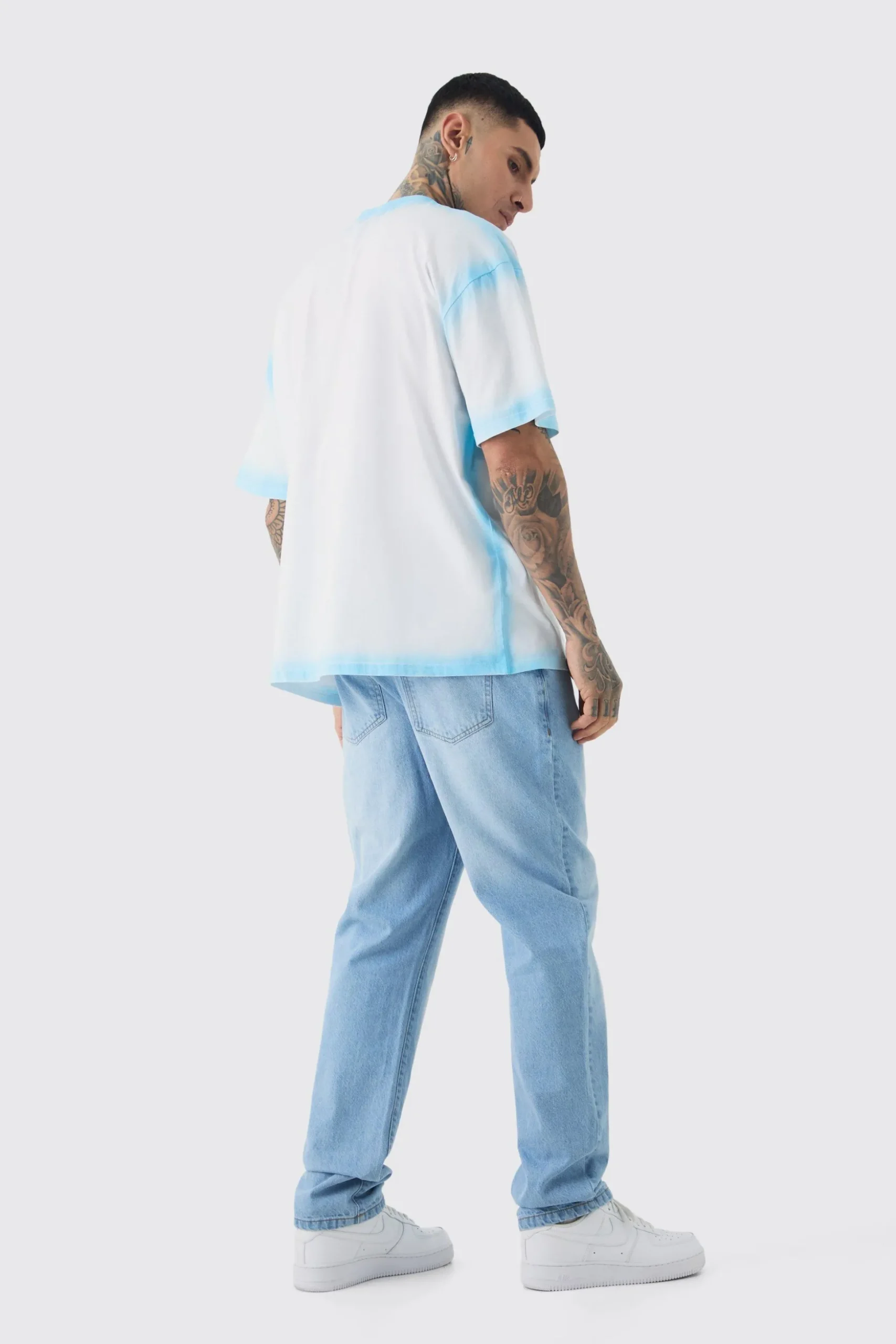 Tall Straight Rigid Jean | BoohooMAN UK