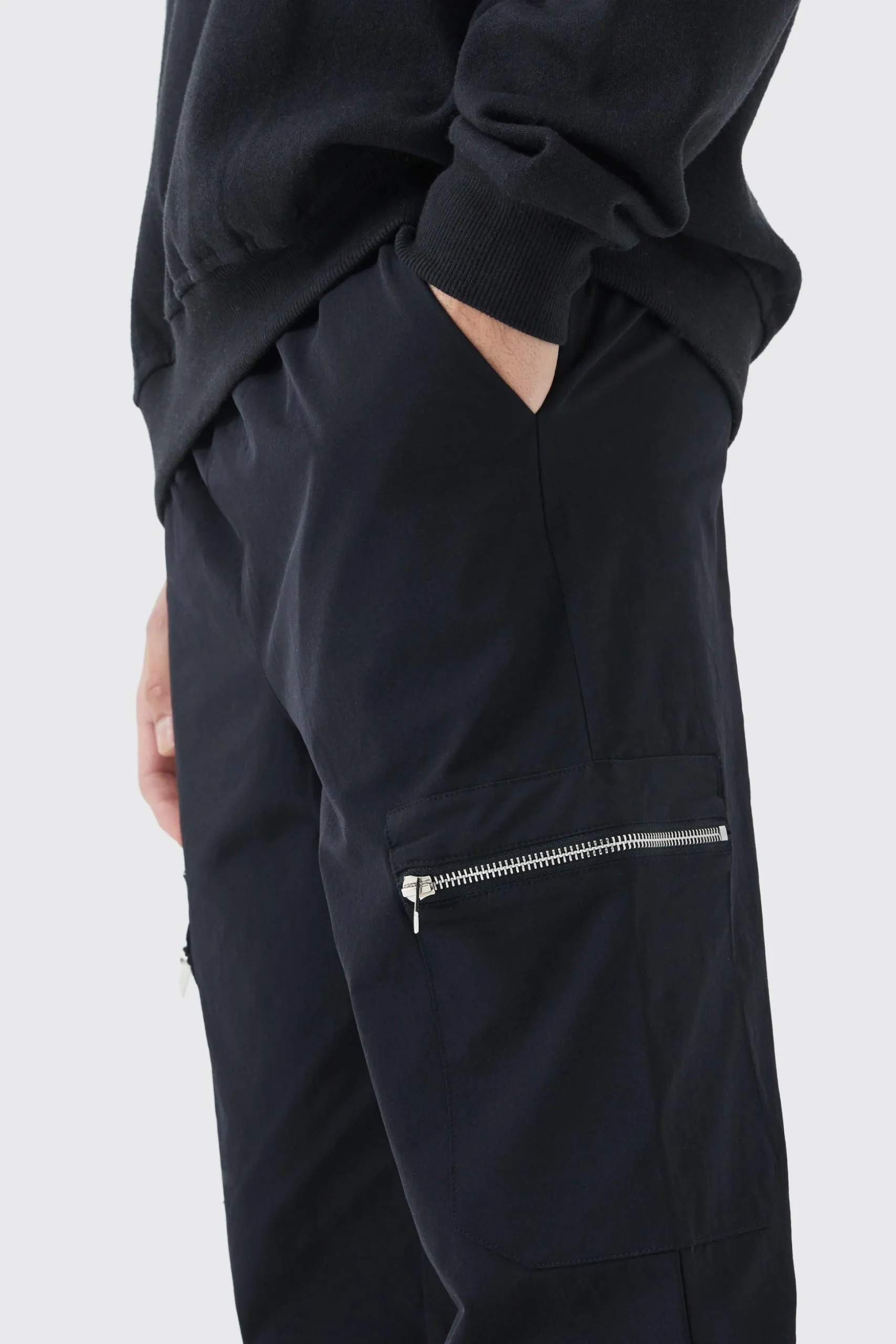 Technical Stretch 3D Pocket Set | BoohooMAN UK