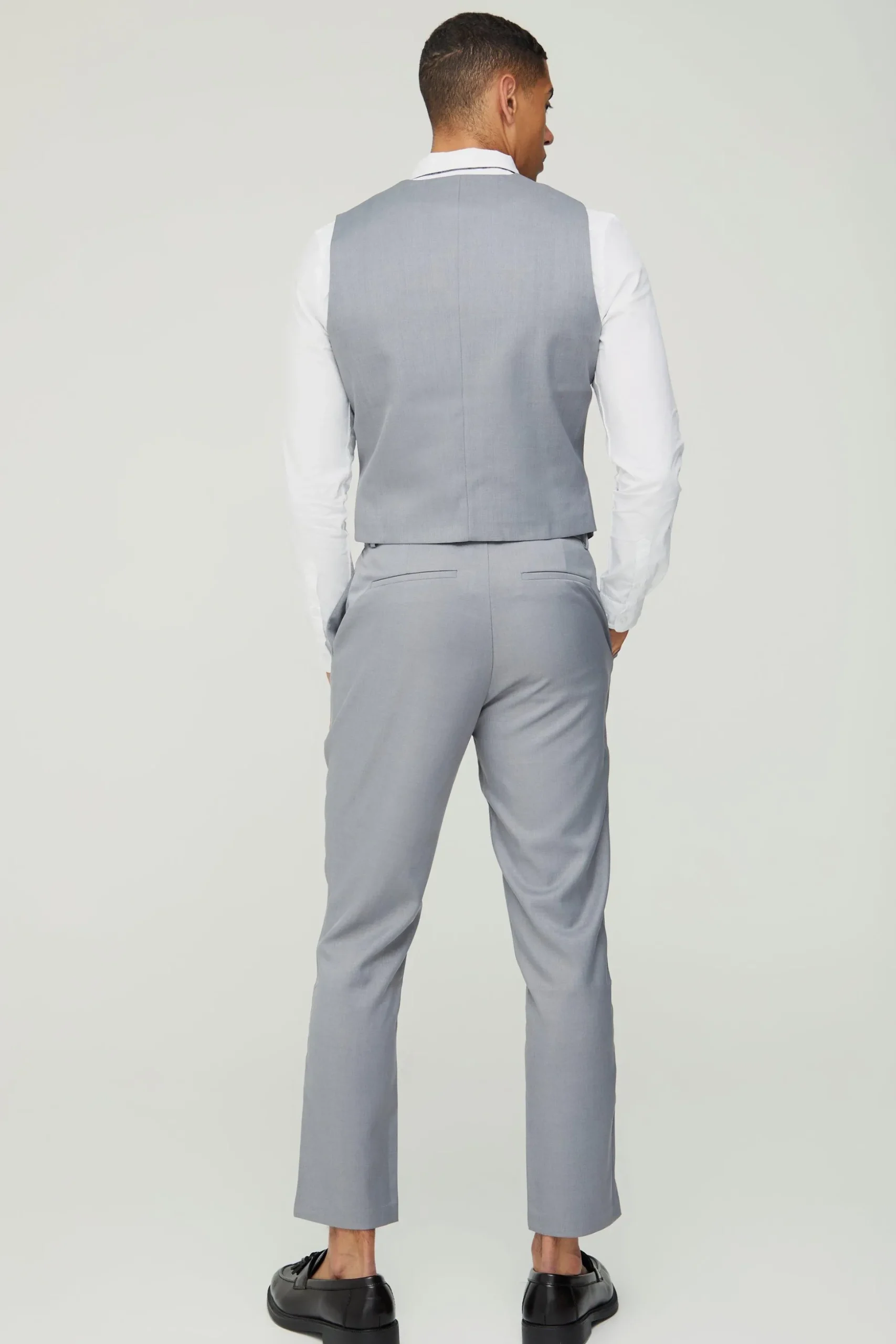 Textured Waistcoat | BoohooMAN UK
