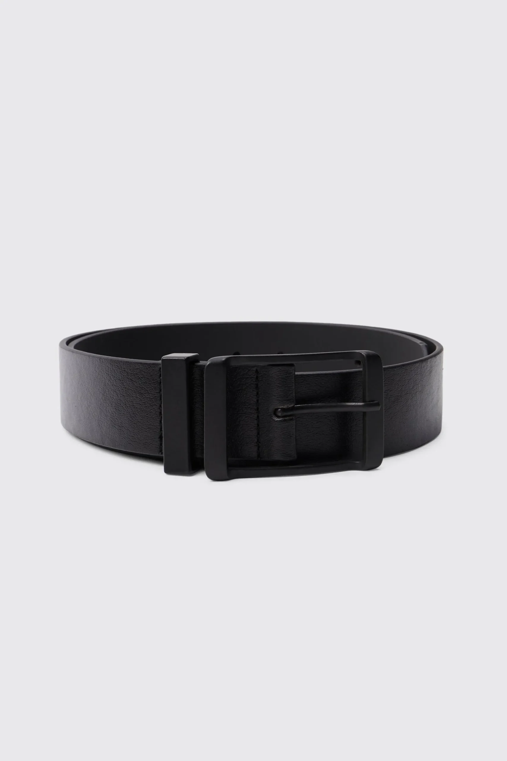 Tonal Faux Leather Belt | BoohooMAN UK
