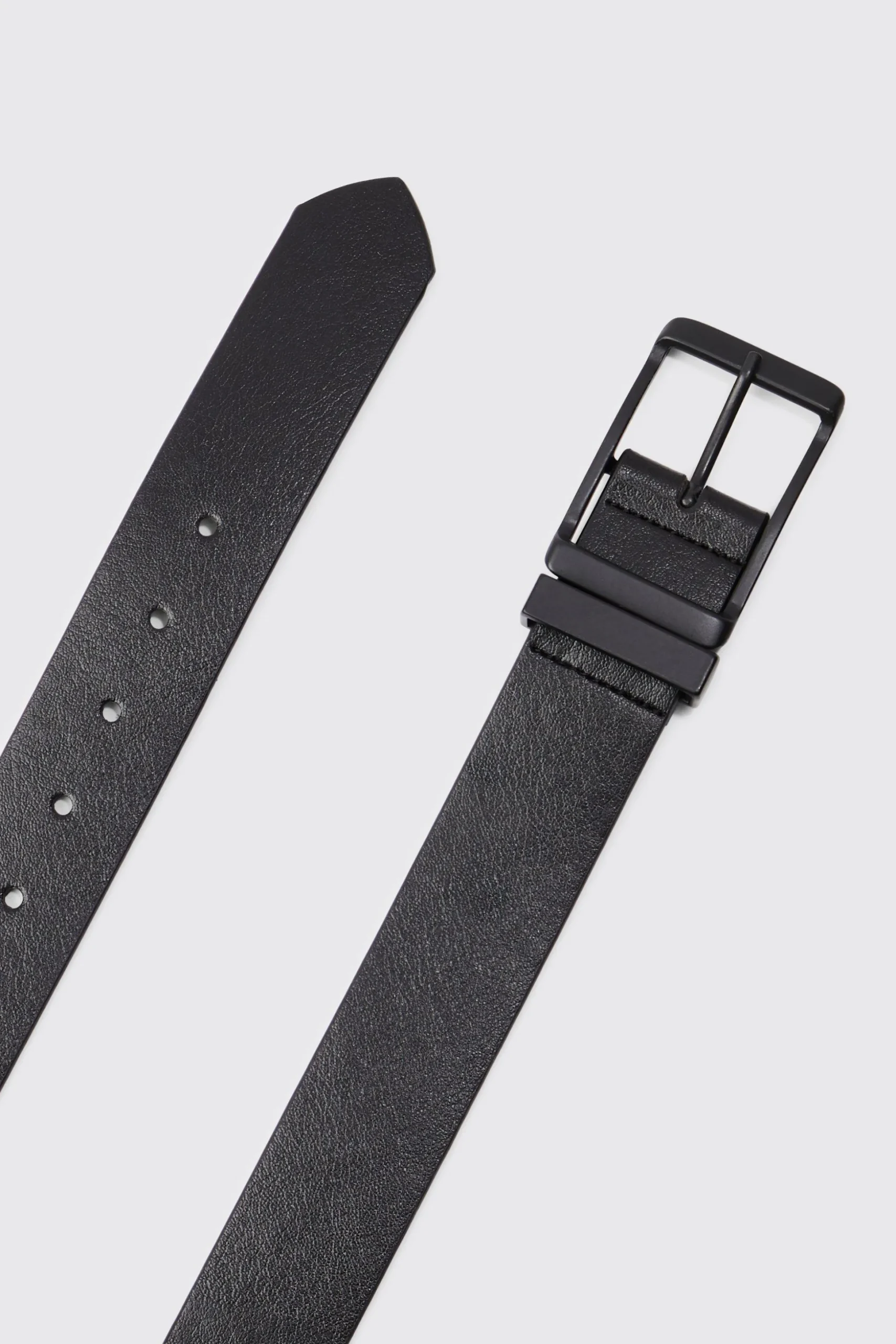 Tonal Faux Leather Belt | BoohooMAN UK