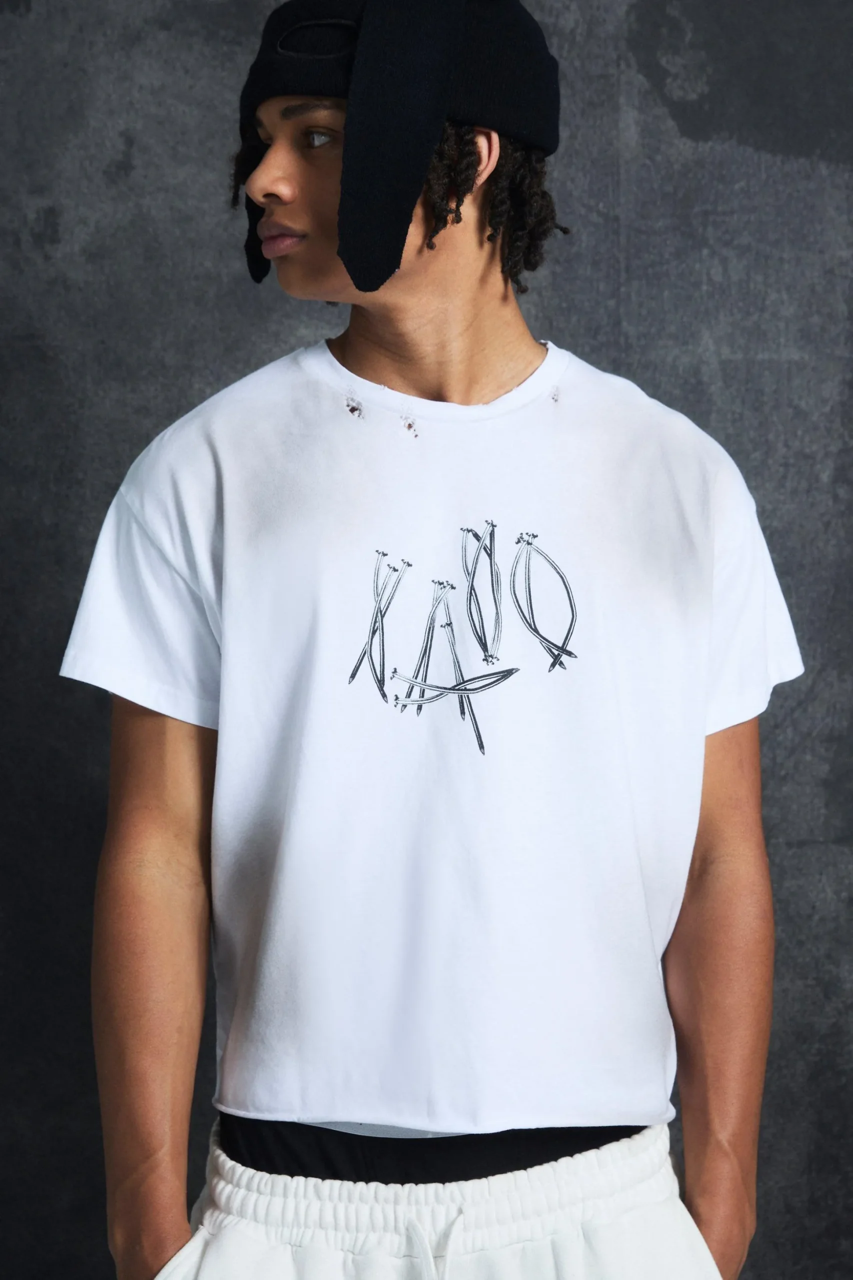 Trippie Redd Baby Fit Heavy Washed 1400 T-shirt | BoohooMAN UK
