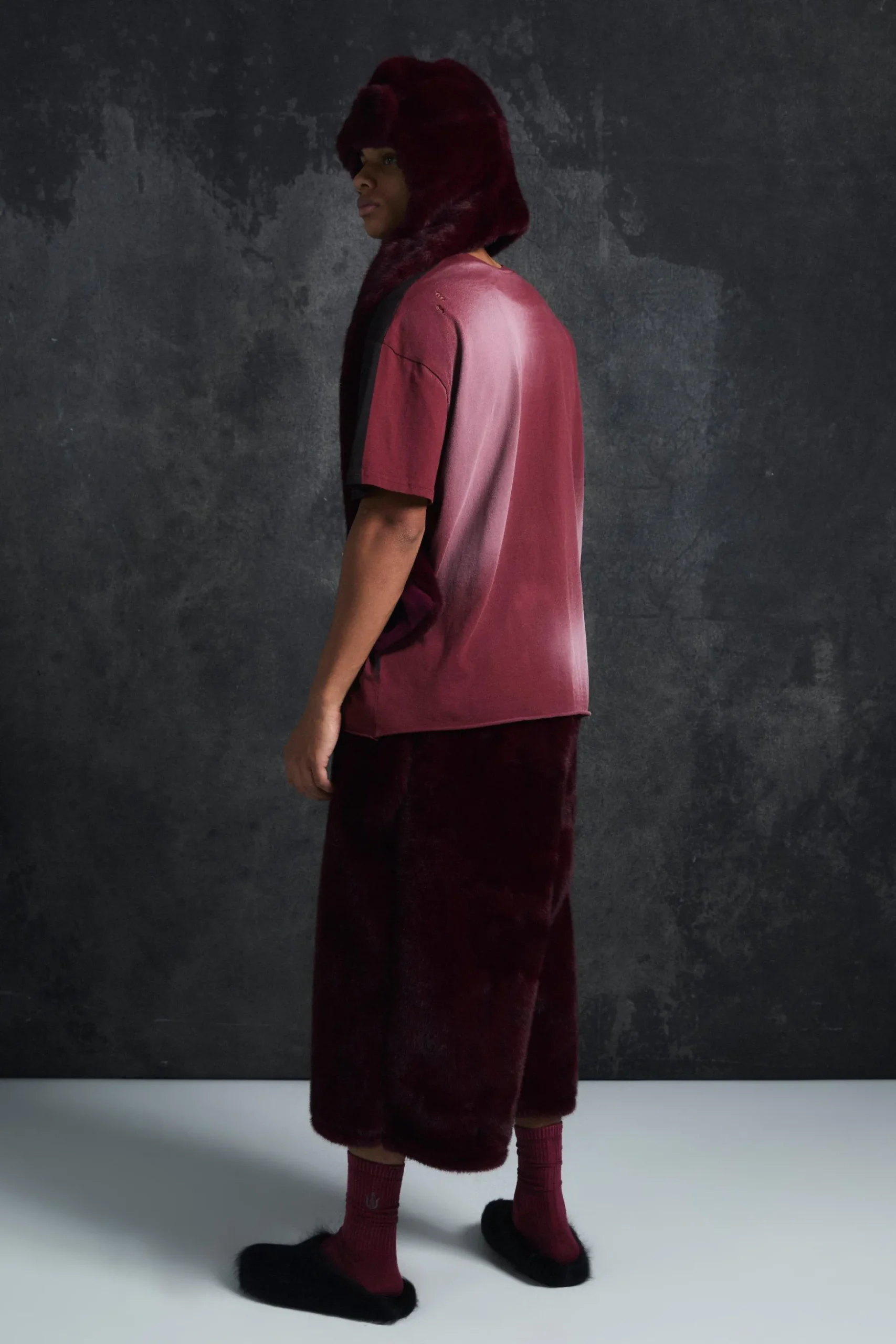 Trippie Redd Oversized Heavy Washed Lips Print T-shirt | BoohooMAN UK