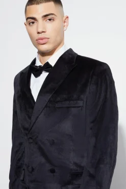 Velour Suit | BoohooMAN UK