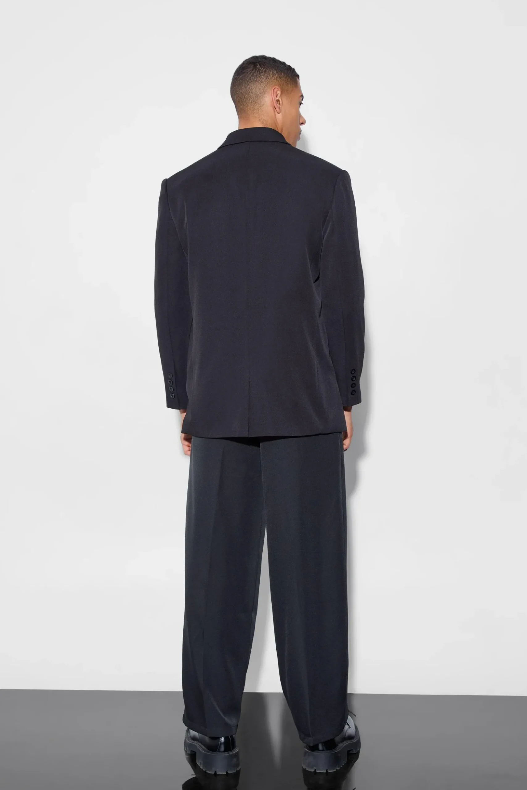 Zip Front Detail Blazer | BoohooMAN UK